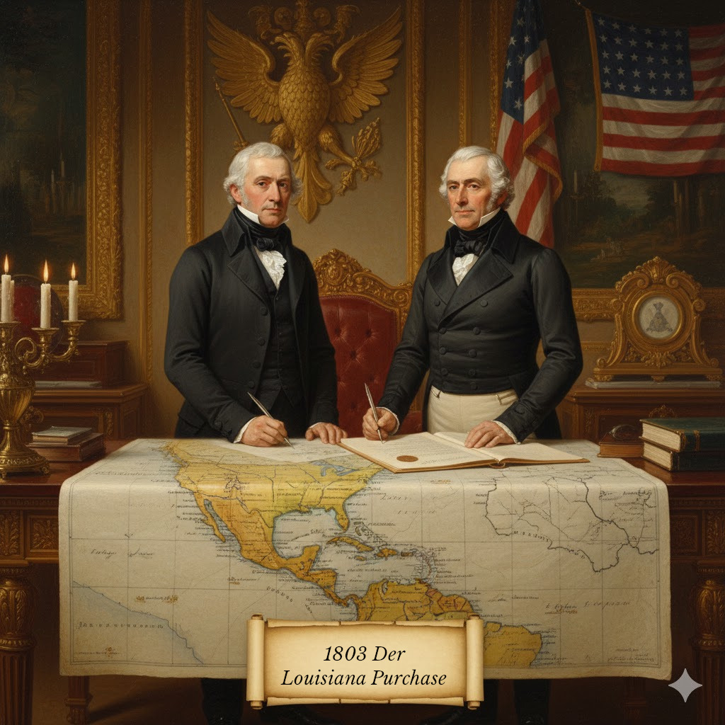 1803 – Der Louisiana Purchase
